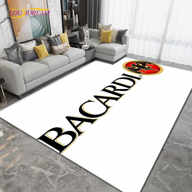Ковер Bacardi Rum, большие ковры, коврики для гостиной, спальни, прикроватная тумбочка, украшение для детской комнаты, кухня, ванная комната, противоскользящий коврик, подарок
