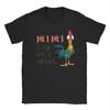 Moana Hei Hei My Spirit Animal Men T Shirt Funny Chicken Tee Short Sleeve Round Collar T-Shirts 100% Cotton Printed merchandise