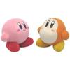 Sanei Boeki Kirby Plush Toy (S) Set of 2 (Kirby Standard & Waddle Dee) Approximately 15cm Tall