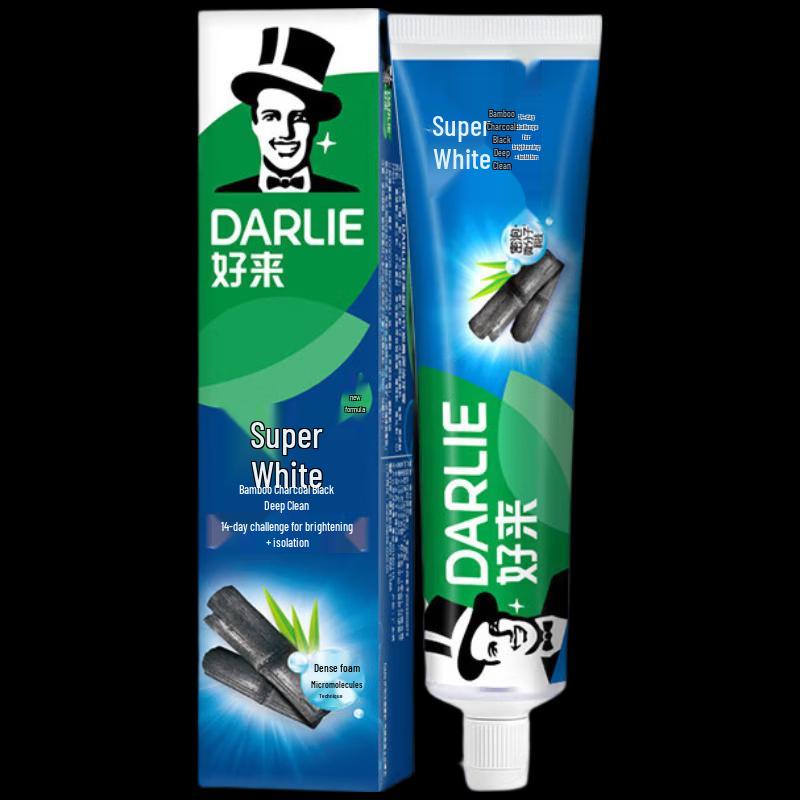 Darlie Super White Bamboo Charcoal Multi-Effect Toothpaste