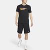 Nike Мужская футболка с круглым вырезом и коротким рукавом с логотипом, черные FD0125-010