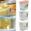 3.5L Beverage Dispenser Plastic Cold Water Jug Convenient Refrigerator Cold Kettle