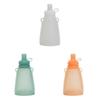 Washable Baby Food Storage Bag Reusable Squeeze Storage Container Food-grade Silicone Box Case for Travel Daily