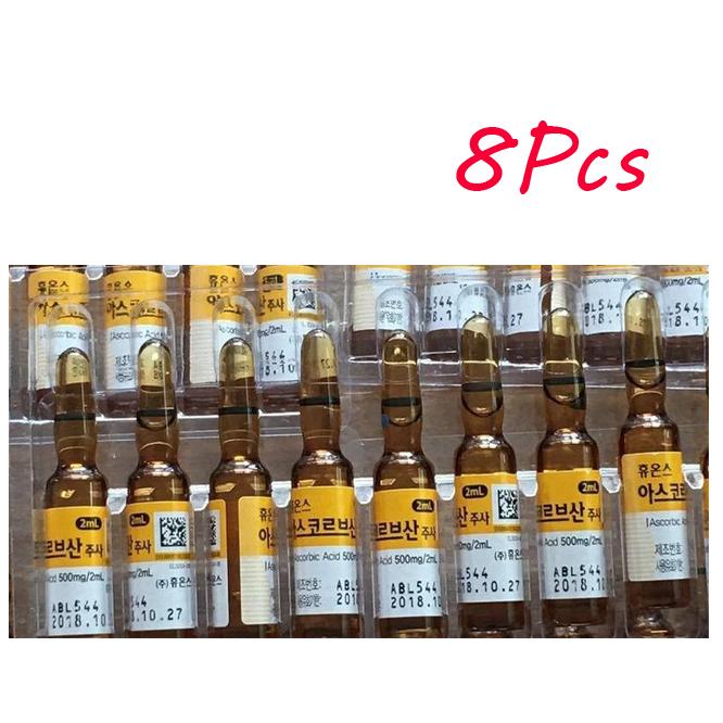 2 шт./4 шт./8 шт., антивозрастные ампулы с витамином С, антивозрастная аскорбиновая кислота для красоты, ухода за кожей, мощные средства против морщин, с коробкой