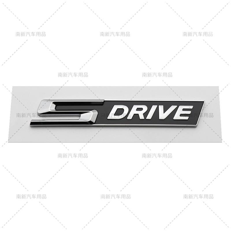 3D ABS Car XDrive SDrive Logo Emblem Badge Rear Boot E9Trunk Sticker Side Fender Decals For BMW 3 4 5 6 7 Series X1 X3 X5 X6 M3