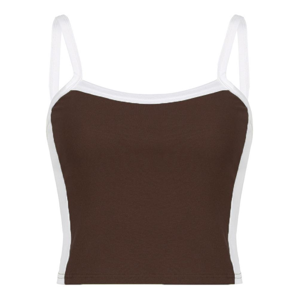 Spicy Girls Style Women's Short Vest Sweet Sleeveless Top Casual Slim Crop Top Lady