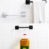 Towel Bar With Suction Cup For Bathroom Household Kitchen Hanger Free Punch Waterproof
