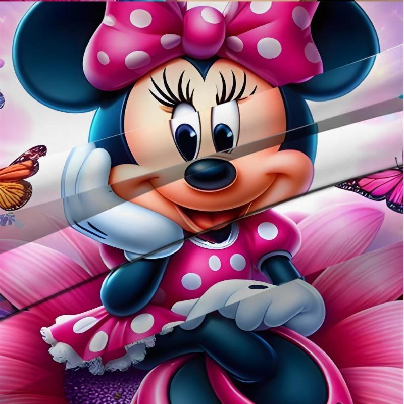 Mickey Mouse stretch bed sheets, double bed sheets, soft and warm velvet bedspreads, mattress covers, sheet protection co