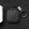 Для Zeekr 001 7X X 009 Чехол для брелока, Специальный замшевый чехол для защиты ключа, Bluetooth-сумка для ключей с пряжкой, Автомобильные аксессуары, Кожа