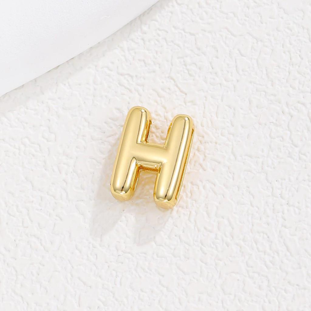 Регулируемый стальной браслет с 26 буквами английского алфавита - Ремешок для часов 10 мм, Ювелирное украшение для рук