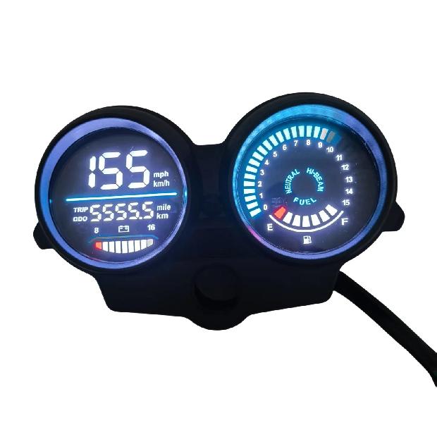 Для Honda Fan125 CG125 TITAN 125 2005-2013 Панель Цифровой Светодиодный Одометр Спидометр Приборная Панель Тахометр