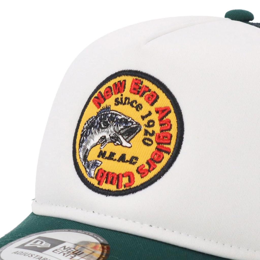 Уличная сетчатая кепка для рыбалки на басса зеленая БЕСПЛАТНО Уличная кепка тракер 9Forty Клуб рыболовов [New Era] Темно-синяя/Темная A-образная