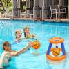 Water Basketball Hoop Inflatable Toys Swimming Pool Inflatable Ring Throwing Ferrule Game Set Floating Toys Beach Summer Water