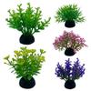 5cm Small Simulation Artificial Plants Aquarium Decor Mini Water Weeds Ornament Plant Fish Tank Aquarium Grass Decoration