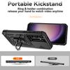 For Samsung Galaxy S24+ Armour Phone Case Camera Protection Kickstand Cover