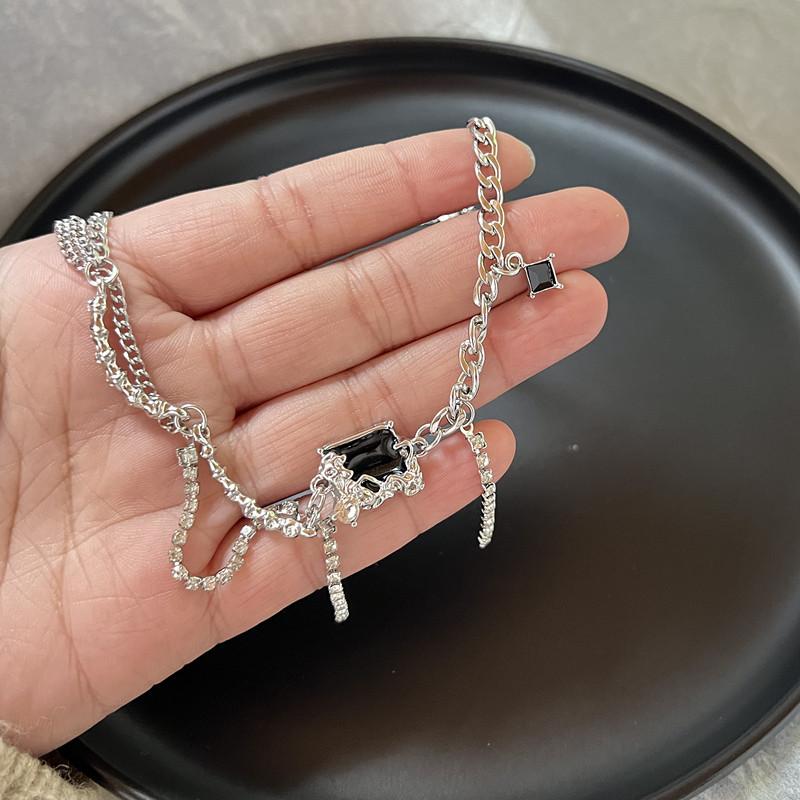 Винтажное ожерелье-чокер с жемчугом, любовью, бабочкой, пауком, ожерелье для мужчин и женщин, готическое ожерелье в стиле хип-хоп с крестом и луной, длинные ювелирные изделия на Хэллоуин