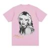 Man's Best Friend Photo T-Shirt Sabrina Carpenter Summer Casual Tshirt Popular High Quality Singer's Same Style 100%CottonTops