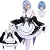 Cosplay Deluxe Edition Rem Cosplay Ram Maid Anime Halloween Stage Chinese School Festival Party Starting Life In Another World Maid [Nou-satsu]