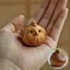 Деревянные китайские резные фигурки животных Yabai Wood: Ручные ornaments Крысы, Быка, Дракона, Змеи, Петуха, Собаки, Свиньи, Настольные украшения
