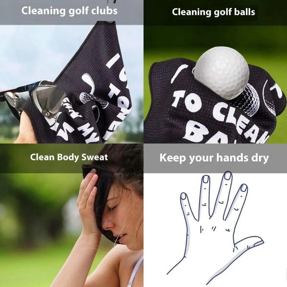 Training Aids Dry Towels Golfer Super Absorbent Golf Cleaning Tools Golf Towel Men Golfers