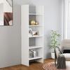 VidaXL Bookcase White 60x35x180 Cm Engineered Wood 803407