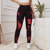 Colorful Slim Fit High-Waist Jeans for Women - Hip-Lifting Elastic Pencil Pants