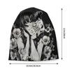 Цветочная шляпа Tomie Junji Ito, вязаная шапка, модная унисекс для взрослых, Япония, ужасы, манга, зимние теплые шапочки с черепами, шапка унисекс