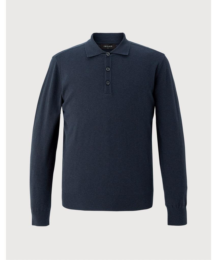 INDIAN Solid Polo Knit_Mitblyf8241