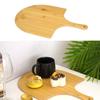 Nonstick Wooden Pizza Paddle Durable Bamboo Pizza Cutting Board Premium Cheese Serving Tray Bread
