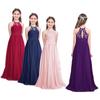 Girls Floral Lace Sleeveless Princess Dress for Children Clothes Kids Wedding Party Birthday Dresses
