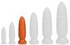 Plug Long Pine M 18 X 5 Cm Orange - TheAssGasm - SILICONE ANAL PLUG
