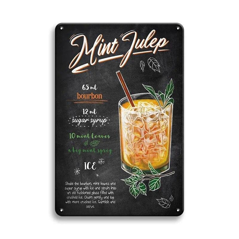 Винтажные постеры, жестяные вывески для коктейлей, металлическая доска, пивная ретро-тарелка, декоративная железная картина для бара, паба, человек, пещерное искусство, Настенный декор