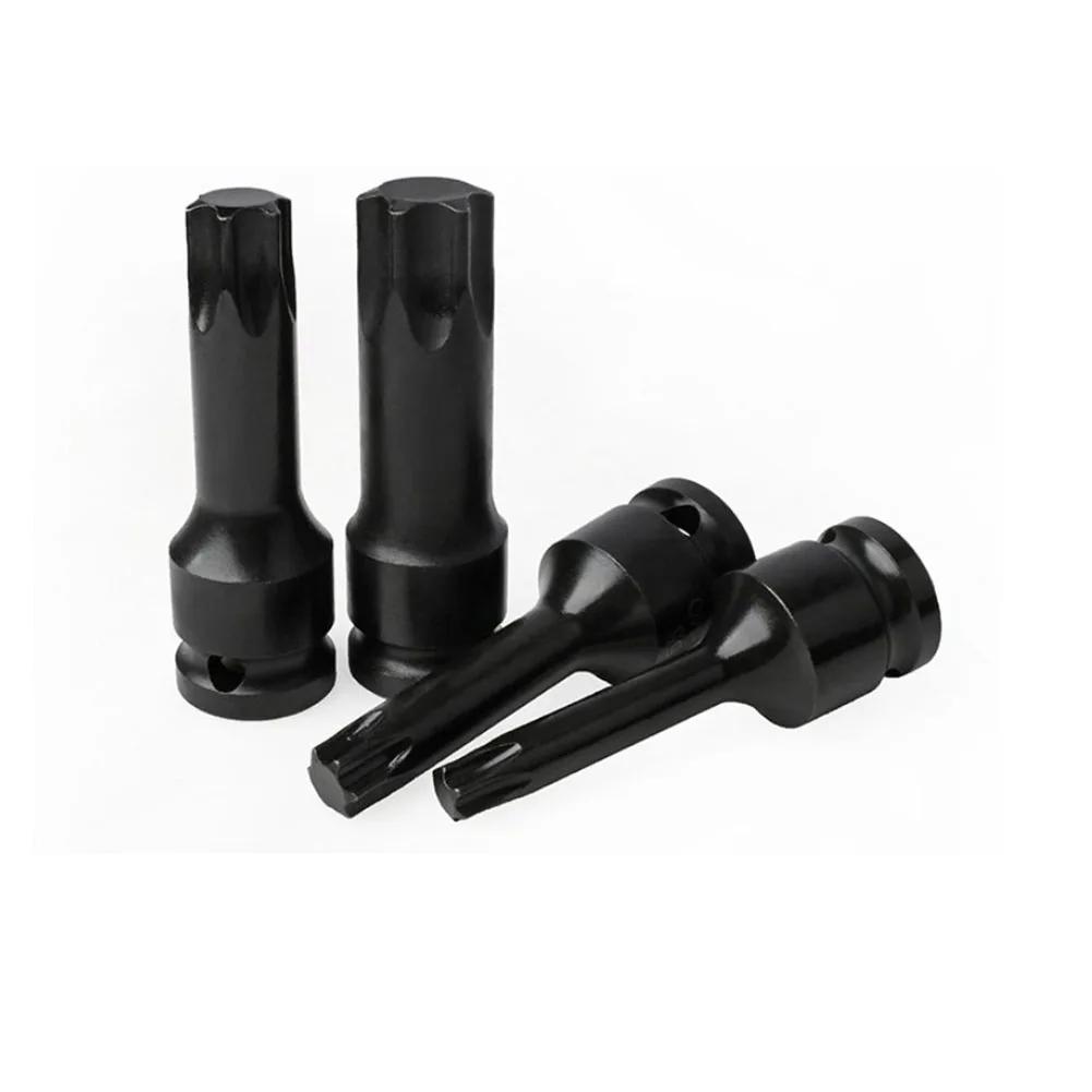 T-образный переходник для гнезда, 1 шт., звездообразная отвертка, электрический винт, шестигранный хвостовик, отвертка Torx, головка-адаптер