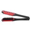 Двусторонняя щетка с щетиной, зажим, многофункциональная щетка для волос, выпрямитель для волос, инструмент для укладки для женщин и мужчин