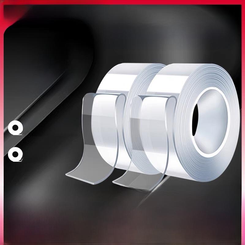 Акриловая нано двухсторонняя водонепроницаемая прозрачная лента с бесследным клеем для стен и автомобилей