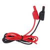 Banana Test   4mm Male To Male 32A 1000V Red Black Set Kit for Battery Electricity