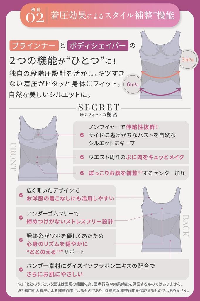 Glamorous Spats Yurafit 2024 Edition Bra Top with Compression Night Tank Shape Compression Pressure Bust and 3 Sizes Nightfall Cups, Innerwear,