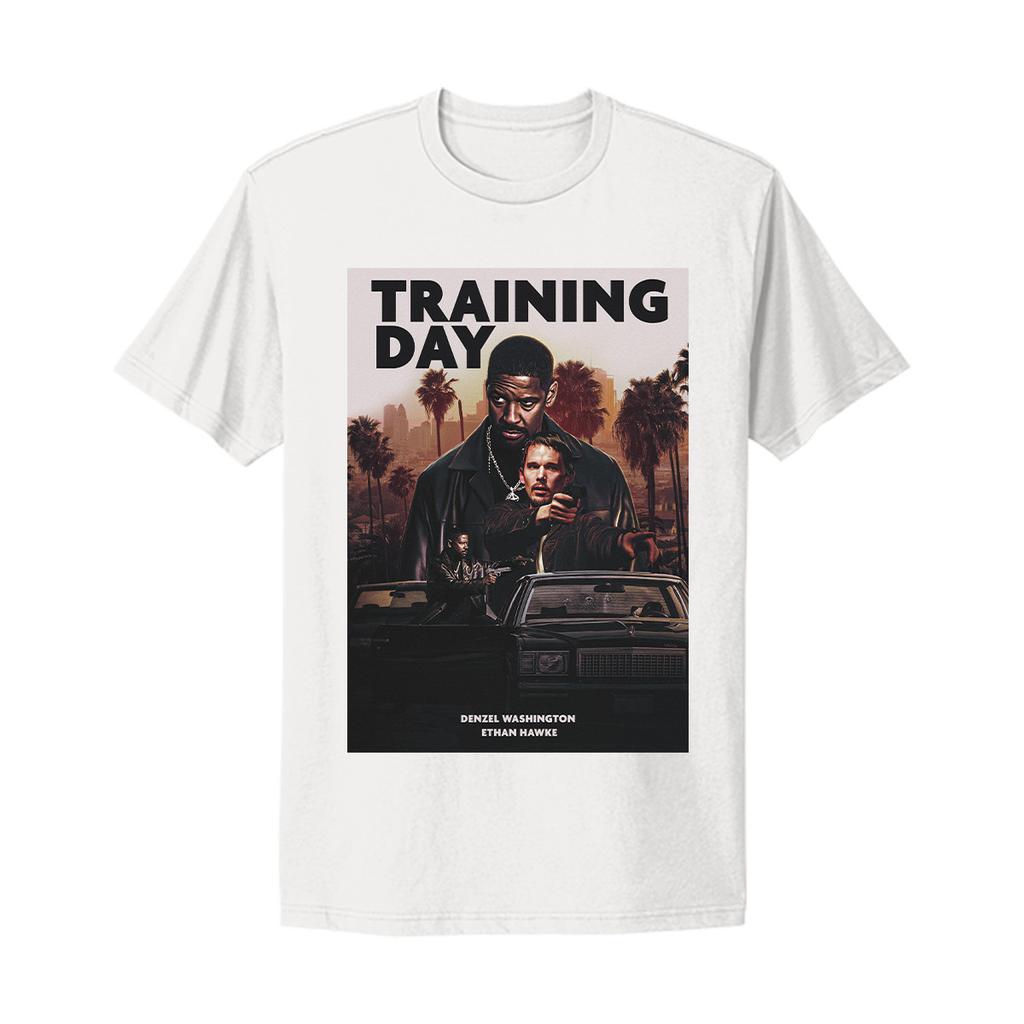 Training Day 90s Poster Graphic Movie Classic Film retro vtg design T-shirt