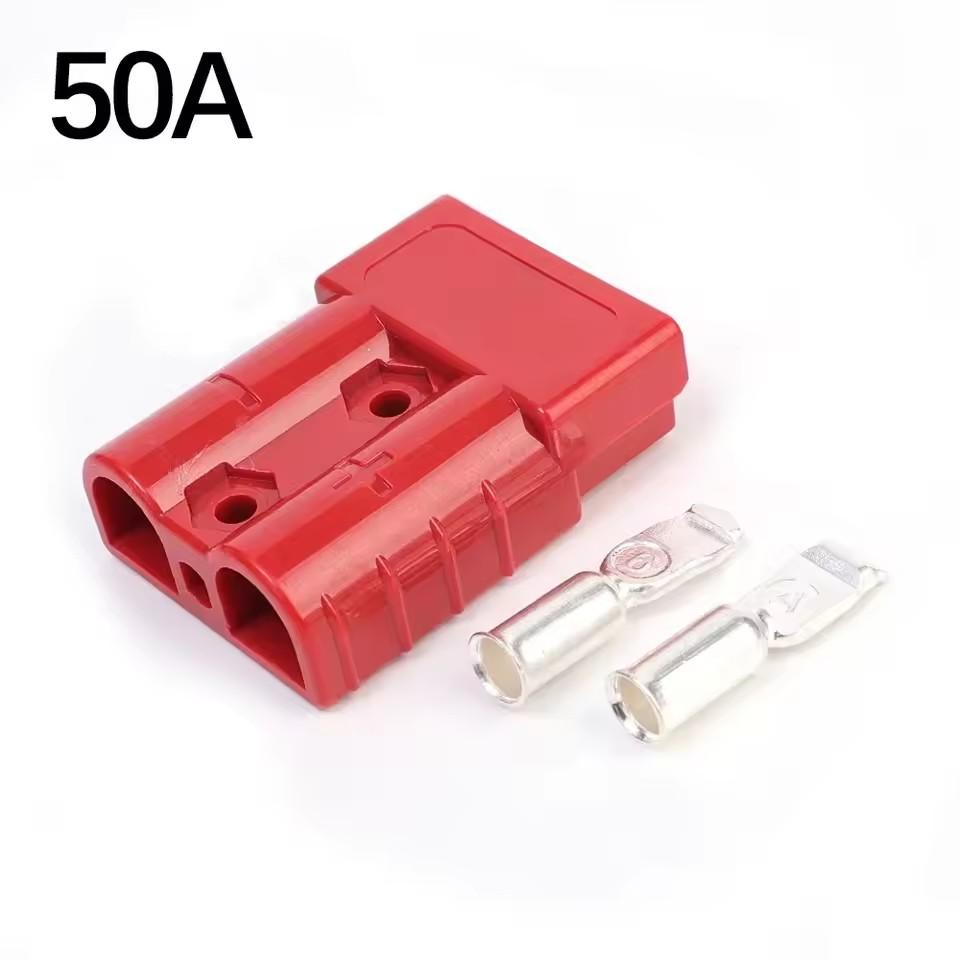 Forklift Battery Connector Plug 50A 120A 175A Quick Connect Disconnect Wire Harness Cable for Winch Trailer Trolling Motor Car