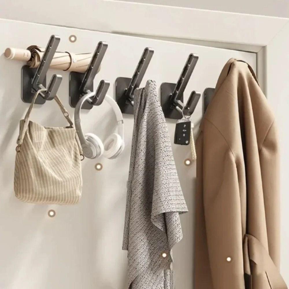 3 шт. настенные крючки для хранения одежды в спальне, вешалки для ванной комнаты, принадлежности для хранения вещей