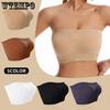 Большой размер бюстгальтер без бретелек удобный женский бюстгальтер-топ с обхватом груди без косточек дышащий топ без бретелек нижнее белье