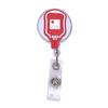 Medical Treatment Retractable Keychain Badge Reel Clip ID Card Badge Holder Doctor Nurse Clip