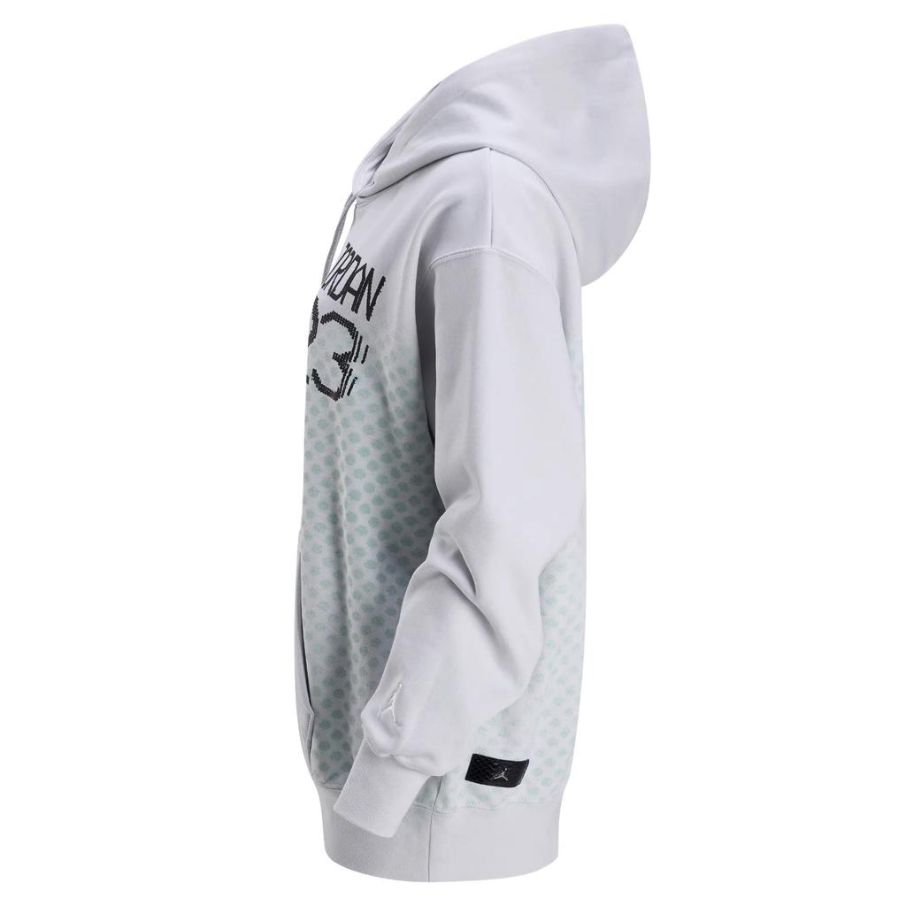 Jordan Худи из флиса Flight Jumpman CNY Серия «Трансформация» Год Змеи Лимитированная серия Принт с логотипом Толстовка с длинным рукавом HQ6072025