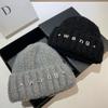 Wang King Winter Knitted Hat Exported To Russia Ear Protector Cold Hat Women'S Sweet Lamb Wool Hat Tide
