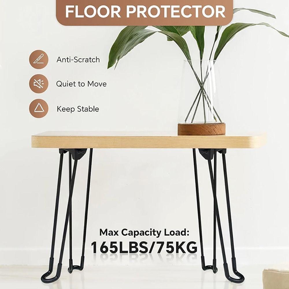 Load Bearing Foldable Table Legs Stainless Steel Folding Furniture Stand Folding Table Legs