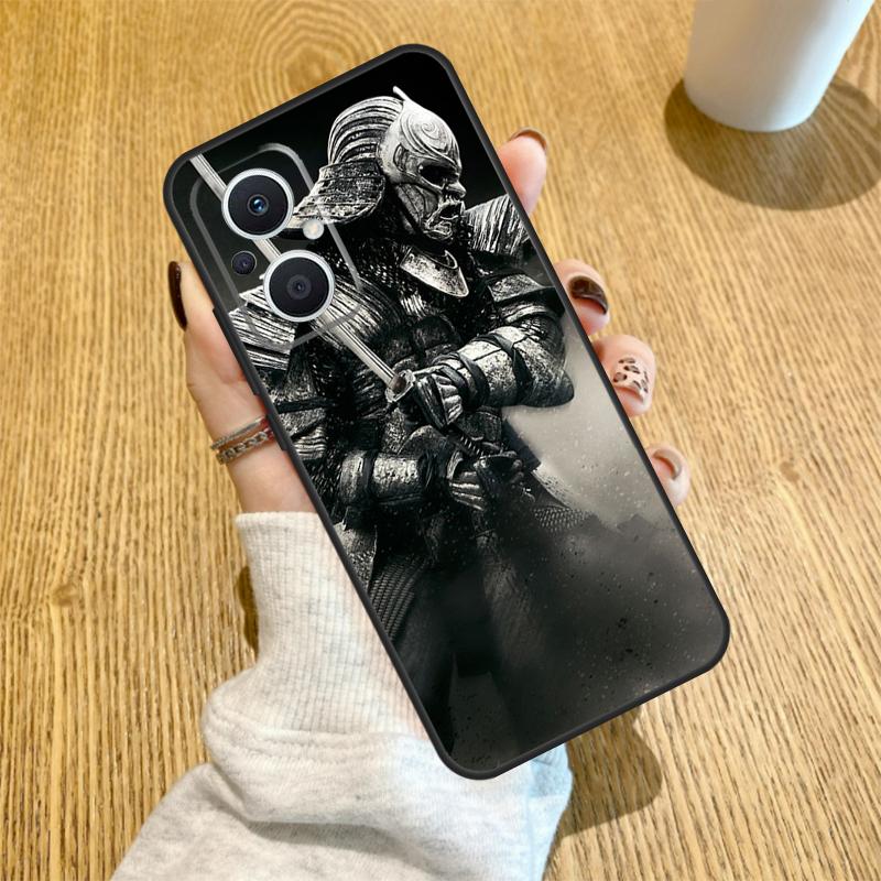 Японский чехол-самурай для OPPO Reno 4Z 5Z 2Z 8T 3 7 Reno 8 4 5 6 Lite Find X2 X3 Lite Neo X5 X6 Pro