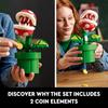 LEGO Super Mario Piranha Plant Super Mario Build and Display for Adults and Teens Posable Figure with Authentic Details Birthday Gift for Gamers and
