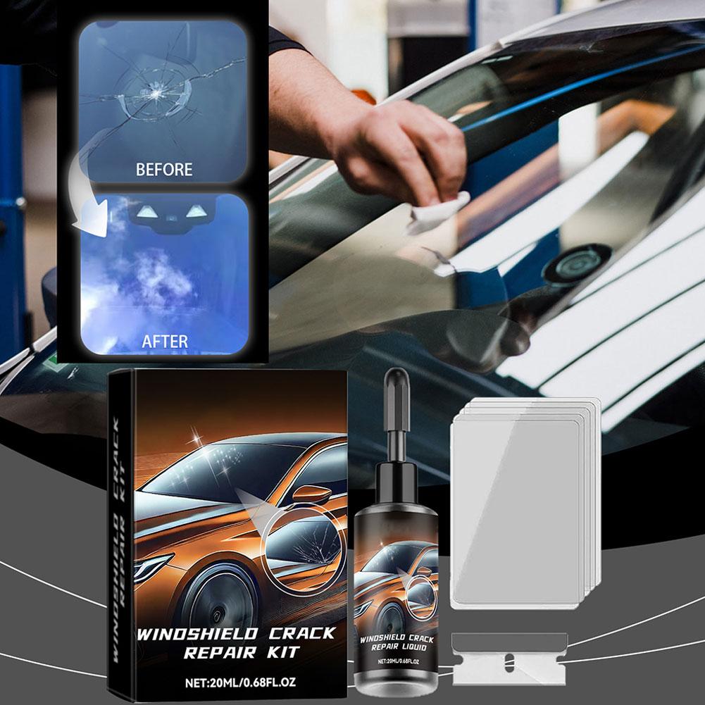 Жидкость для ремонта трещин лобового стекла, смола для ремонта автомобильных стекол, инструмент для царапин, набор для отверждения стекла, инструмент для обслуживания стекла, клей, трещина R A3W9