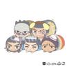 Chugai Mining Golden Kamuy X Sanrio Characters Mochikororin Plush Mascot Type B Boxed Set of 5 Polyester (5 Designs), Approx. 80mm,