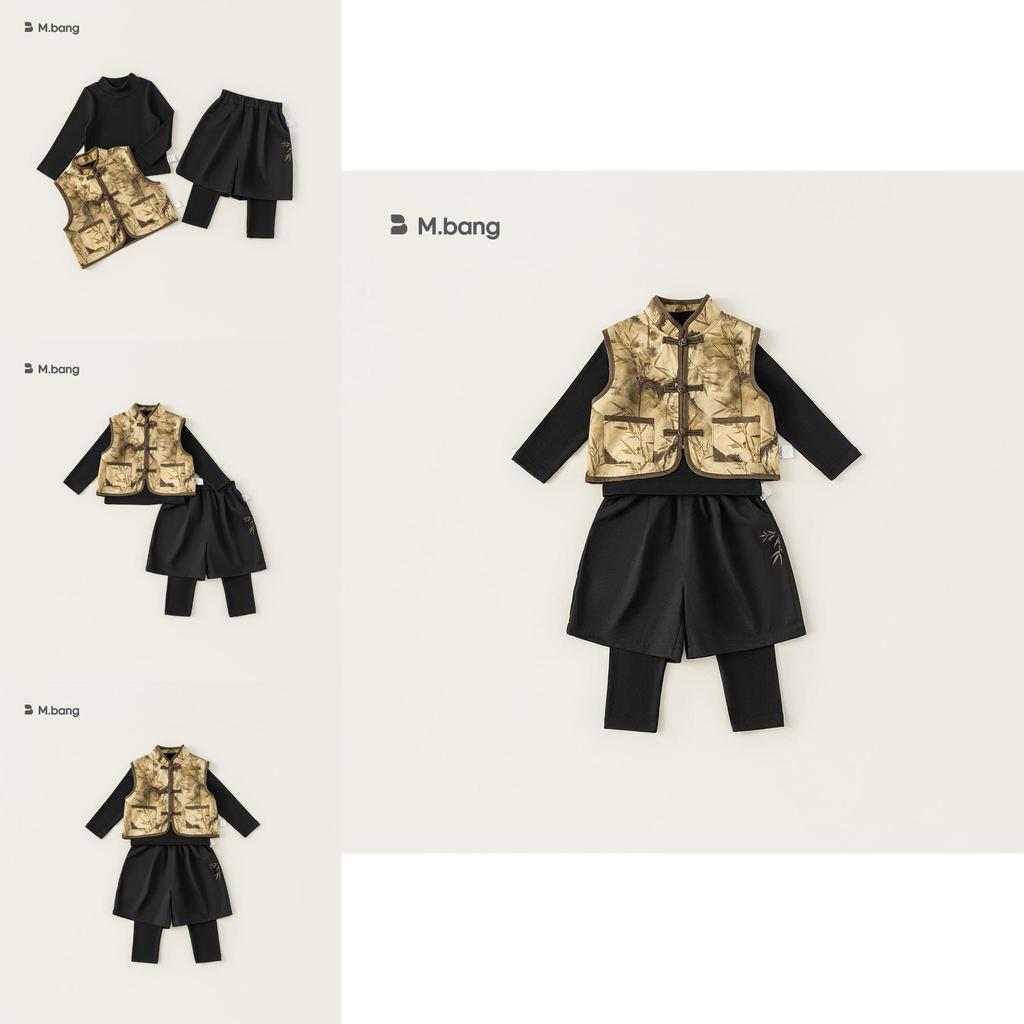 Boy Child Suit Set With Polyester Fabric For Spring And Autumn Playwear
